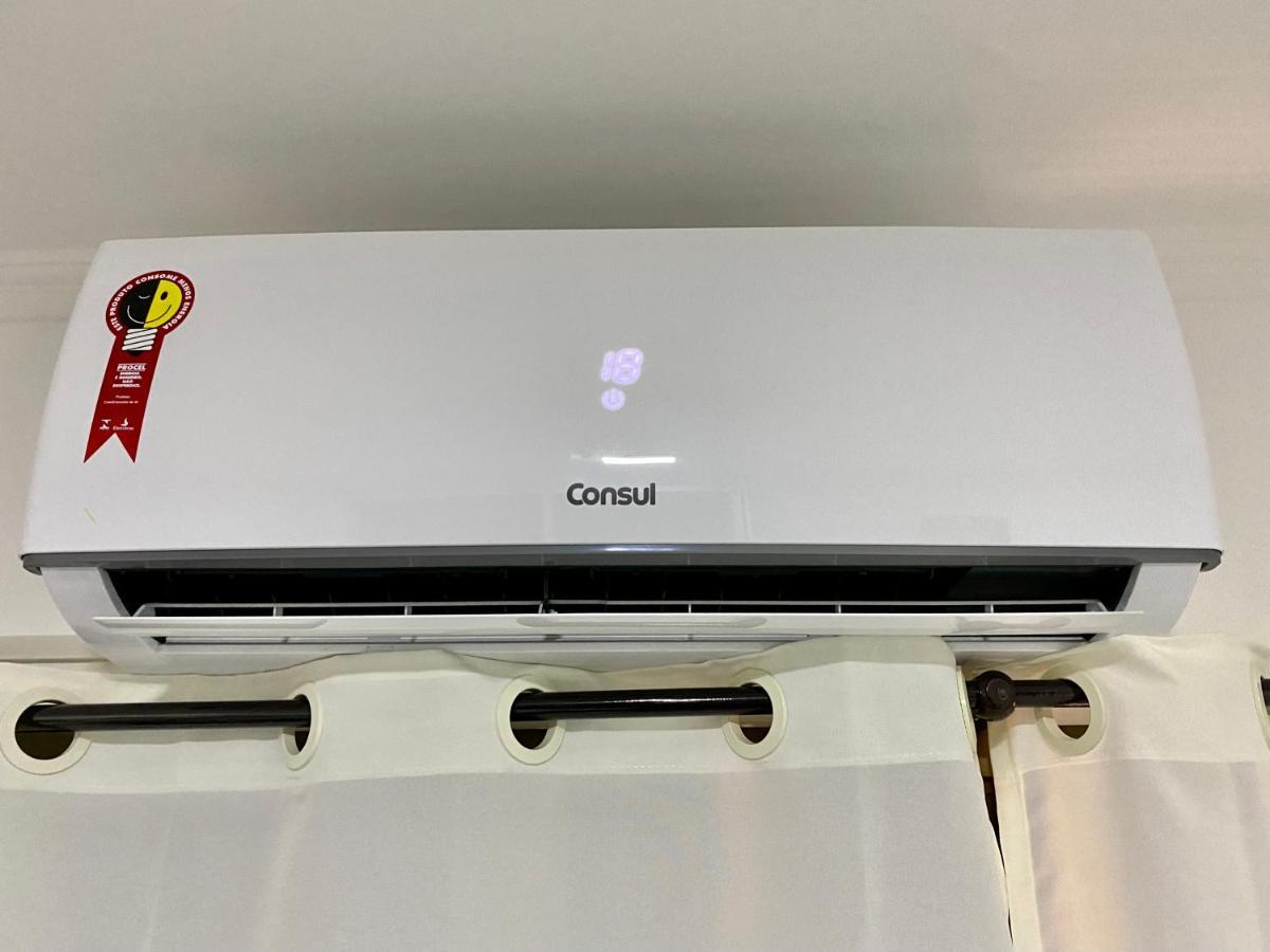 Apto No Centro Perto Do Shopping Com 2 Quartos De Casal Arcond Wifi Fibra Homeoffice E Garagem Em Dourados Eksteriør bilde